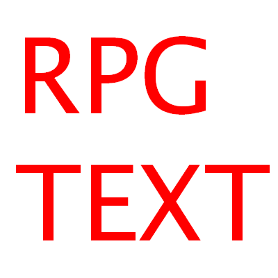 RPGText のロゴ